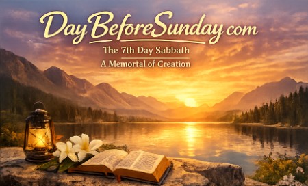 DayBeforeSunday.com — The 7th Day Sabbath, a memorial of Creation — Remember the Sabbath Day (KJV)